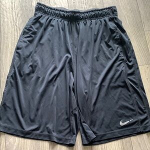 Nike Black Athletic Shorts Performance Mesh